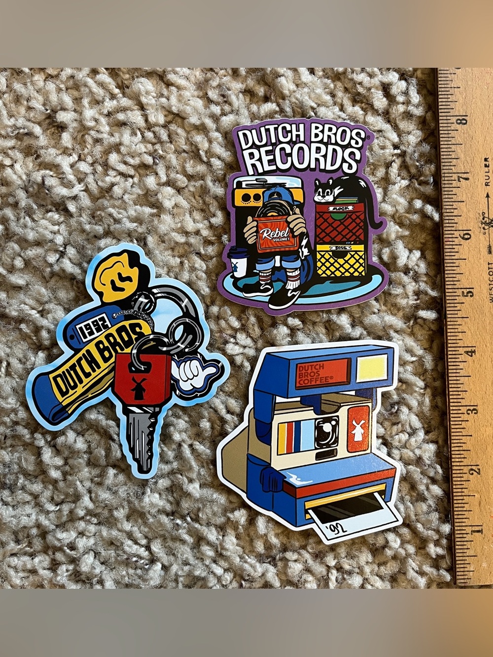 Dutch Bros Collectible Sticker Set